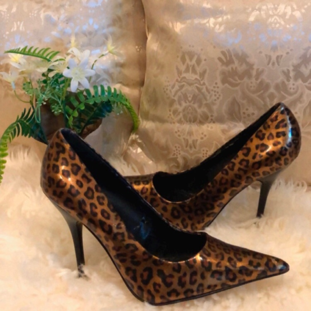 Aldo Leopard Heel